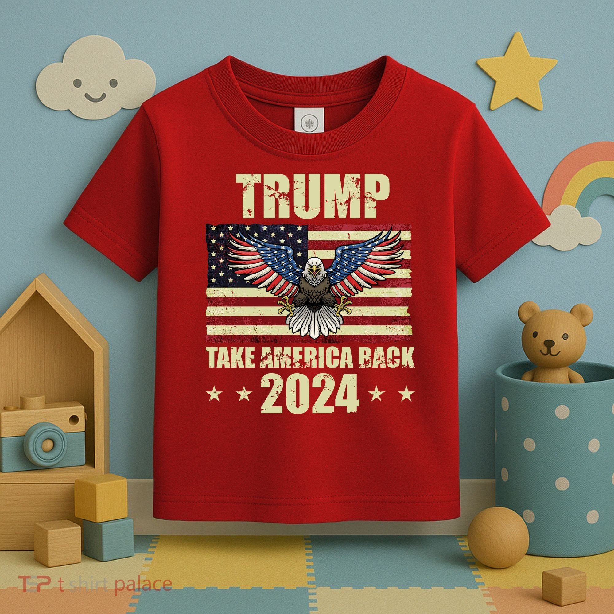 Trump Take America Back 2024 Toddler T-Shirt