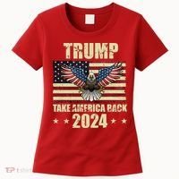 Trump Take America Back 2024 Women's T-Shirt thumb 0