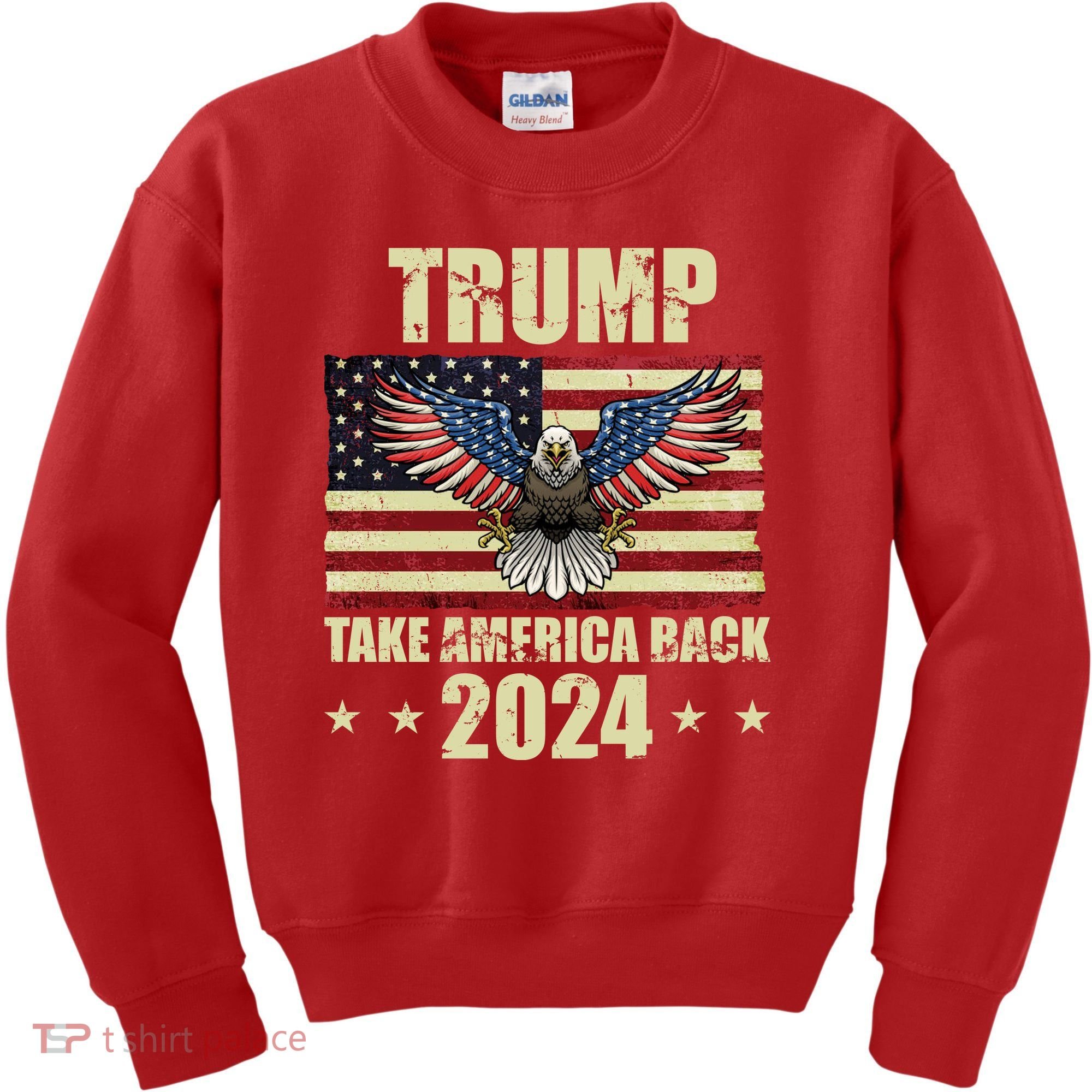 Trump Take America Back 2024 Kids Sweatshirt