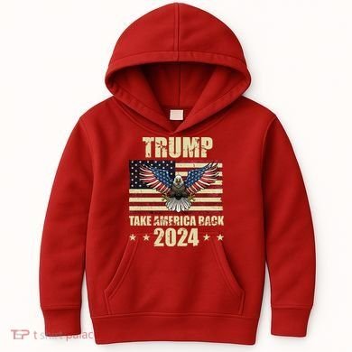 Trump Take America Back 2024 Kids Hoodie