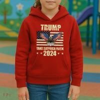 Trump Take America Back 2024 Kids Hoodie thumb 3