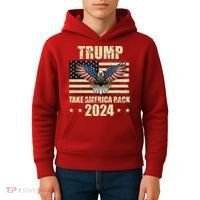 Trump Take America Back 2024 Kids Hoodie thumb 4