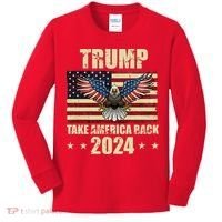 Trump Take America Back 2024 Kids Long Sleeve Shirt thumb 0