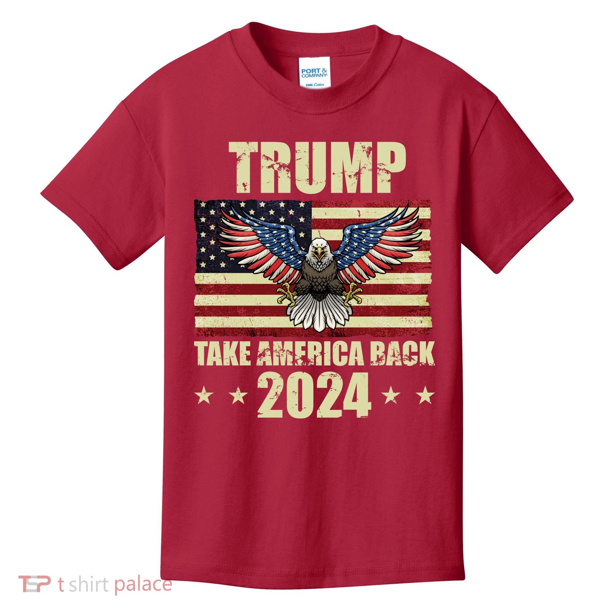 Trump Take America Back 2024 Kids T-Shirt