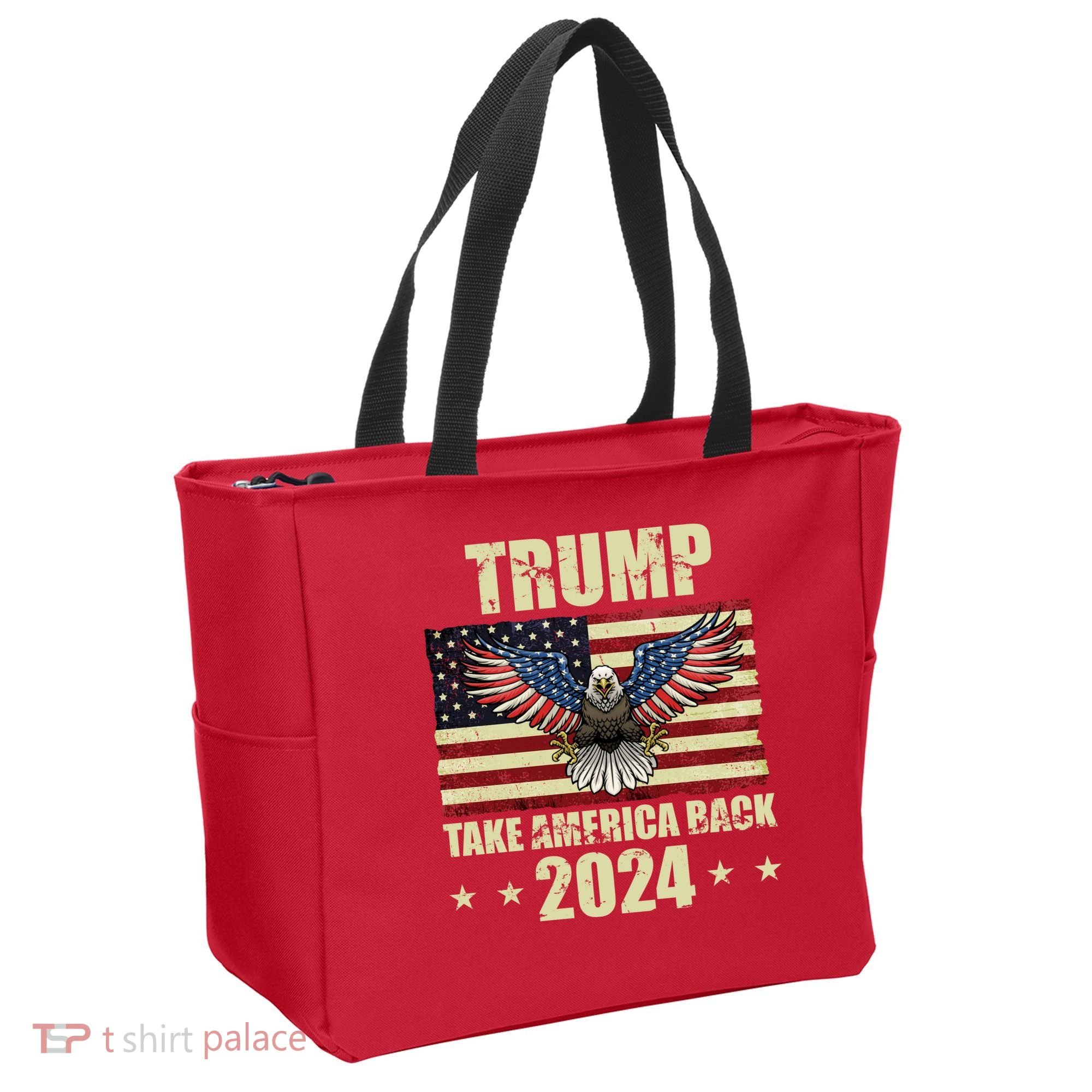 Trump Take America Back 2024 Tote Bag