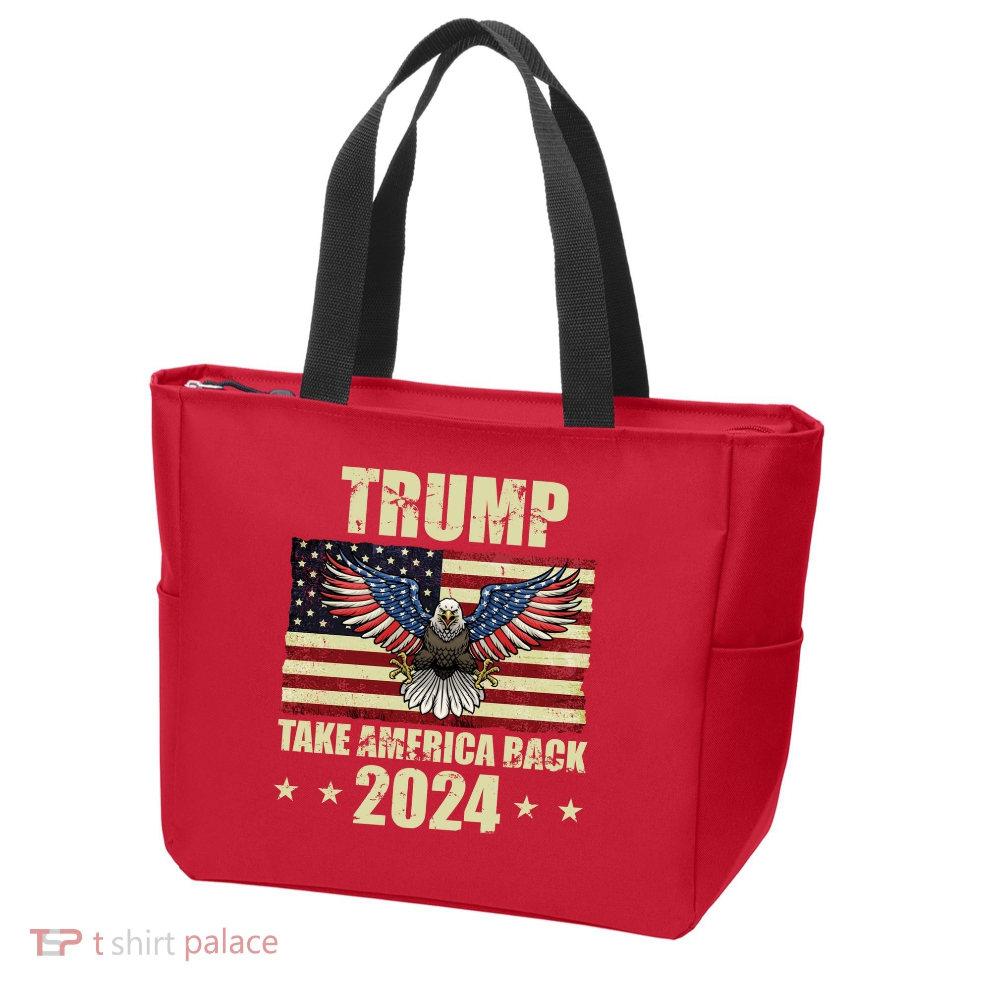 Trump Take America Back 2024 Tote Bag