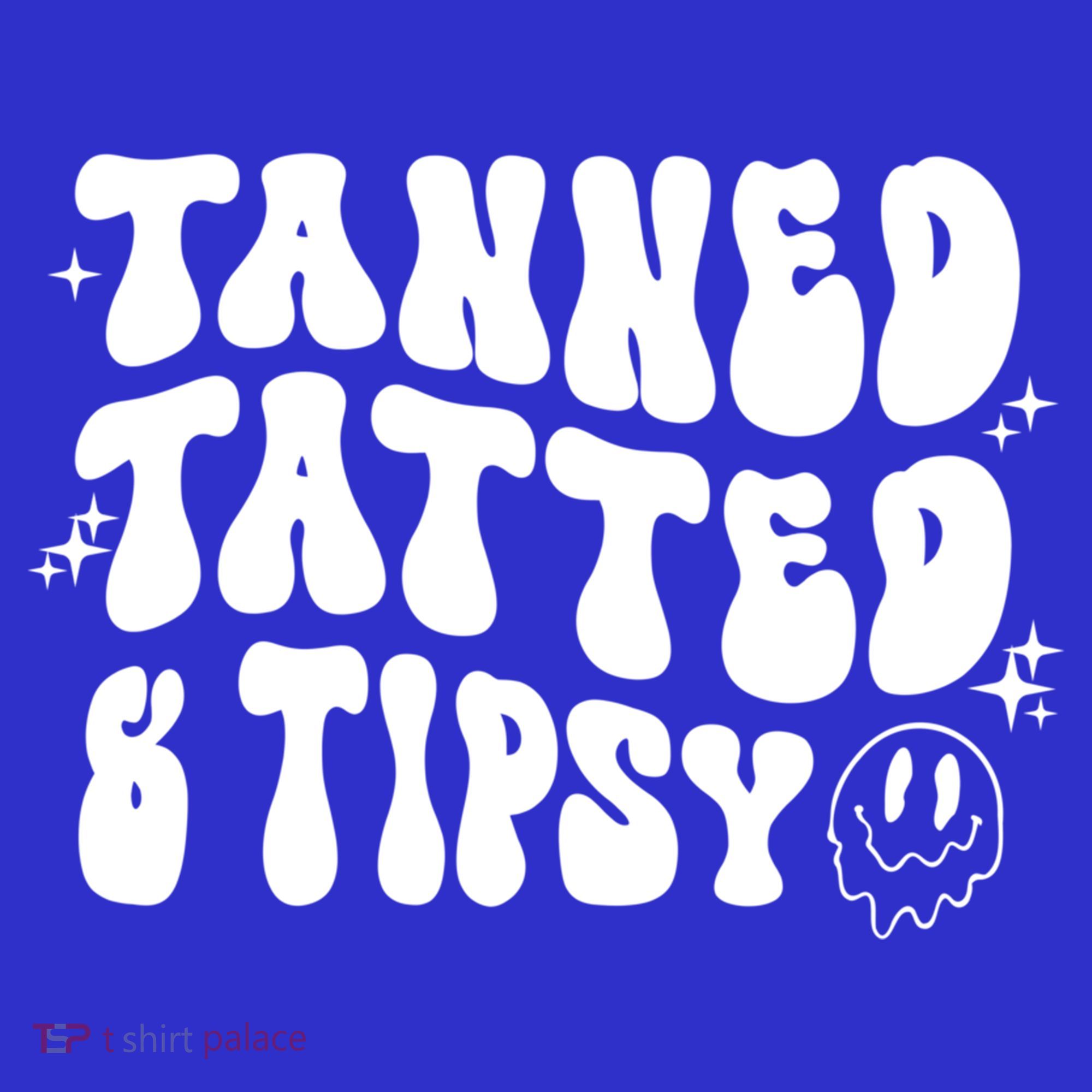 Tanned Tatted And Tipsy Trendy Beach Summer Vacation Great Gift Visor