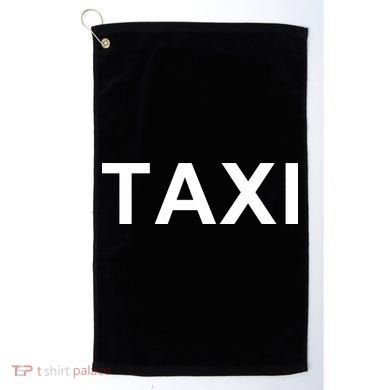 Taxi Golf Towel