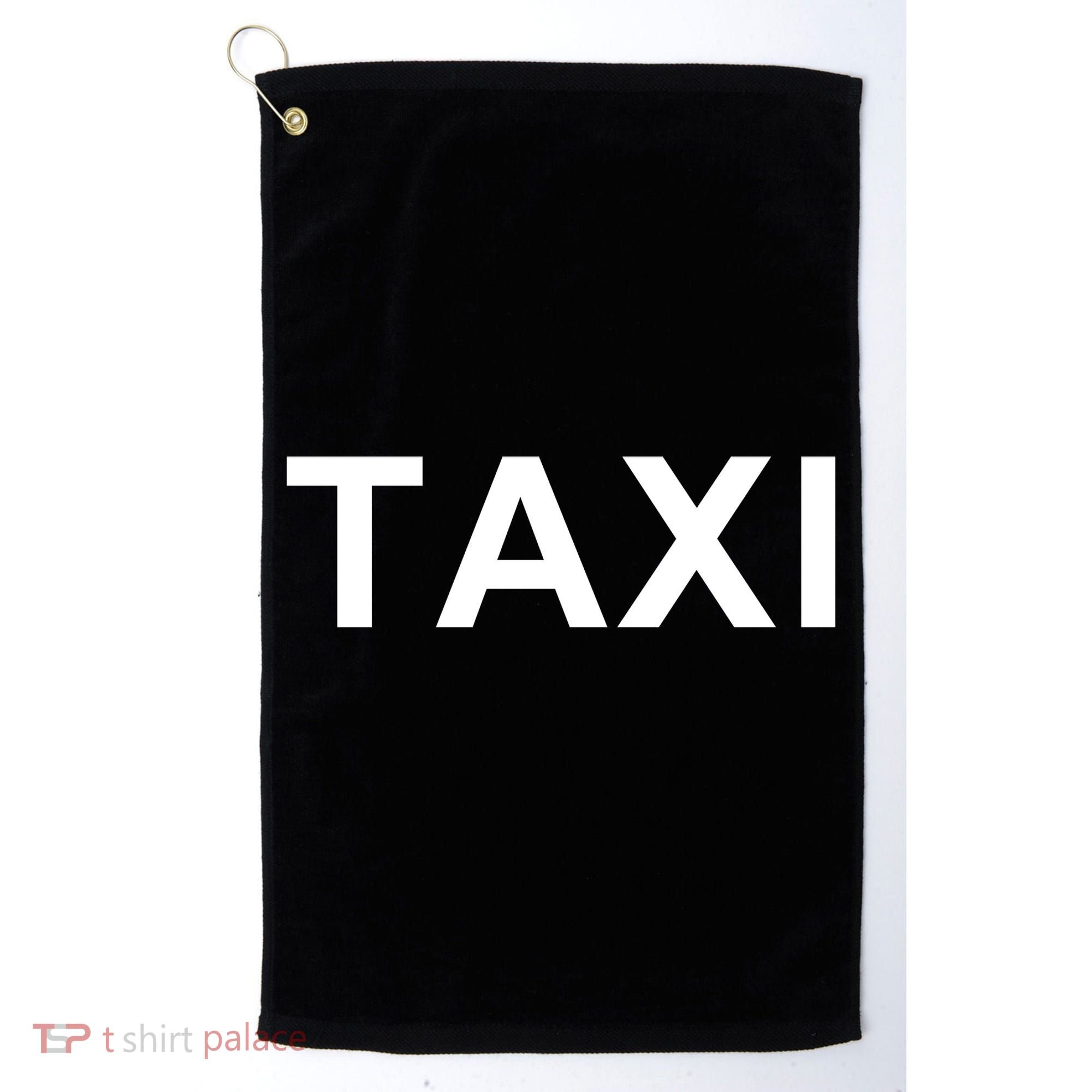 Taxi Golf Towel