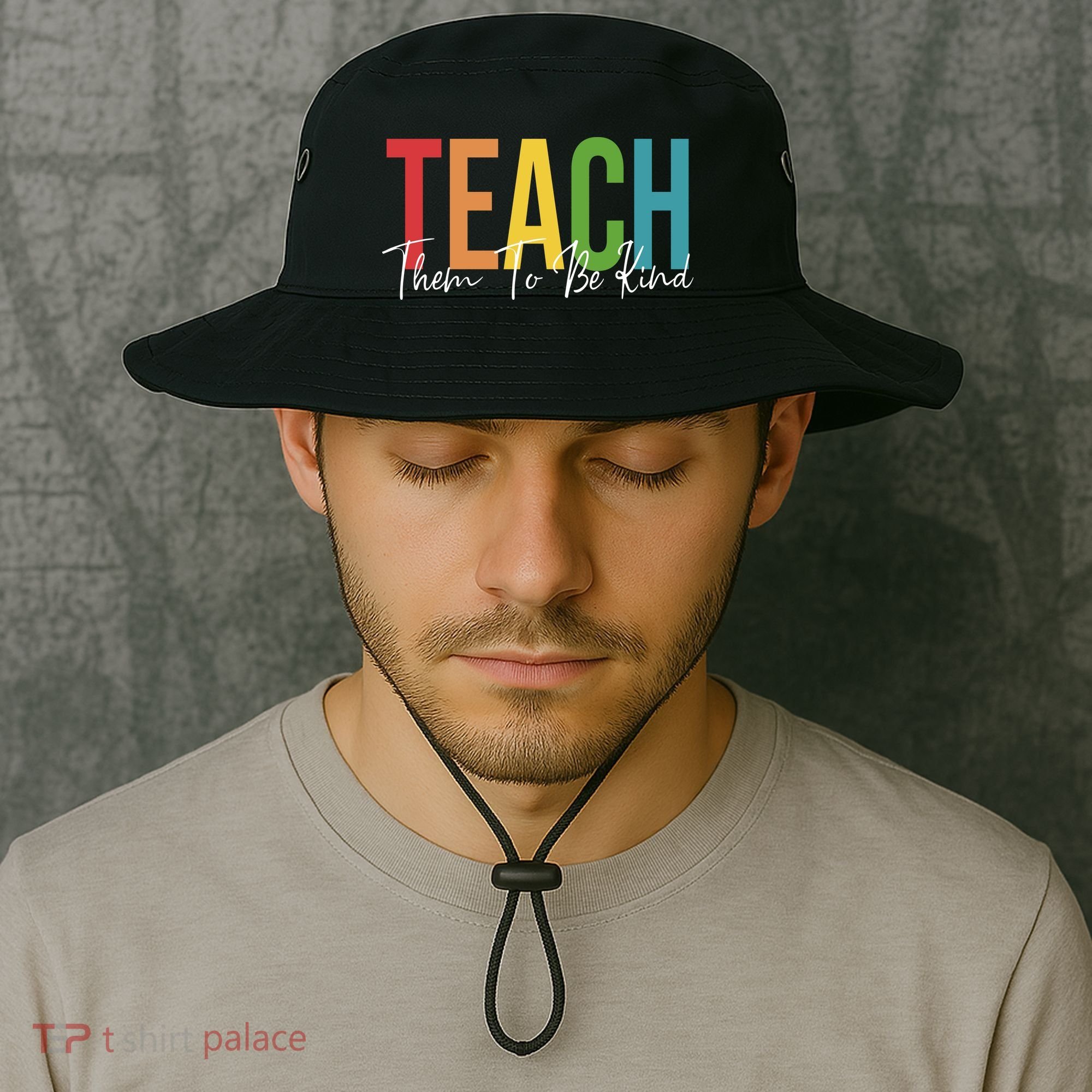 Teach Them All To Be Kind Kindness Matters Teacher Bucket Hat