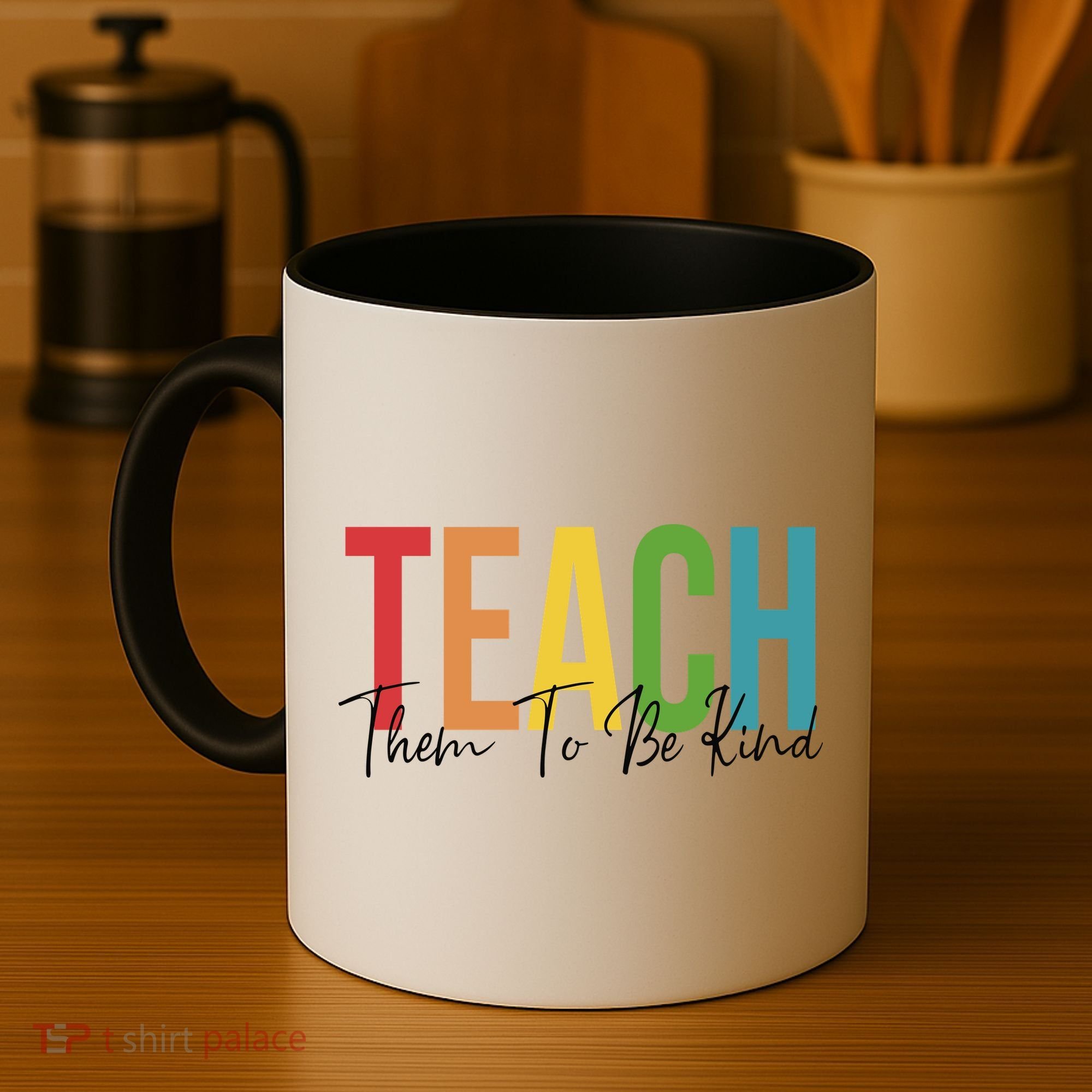 Teach Them All To Be Kind Kindness Matters Teacher Coffee Mug
