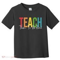 Teach Them All To Be Kind Kindness Matters Teacher Toddler T-Shirt thumb 0