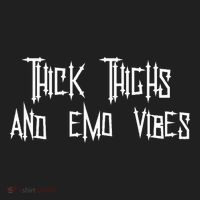 Thick Thighs And Emo Vibes Alternative Emo Music Alt Goth Tumbler thumb 3