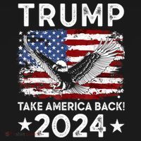 Donald Trump 2024 Take America Back USA United States Women's Hoodie thumb 2