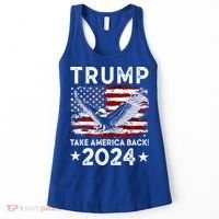 Donald Trump 2024 Take America Back USA United States Women's Tank Top thumb 0