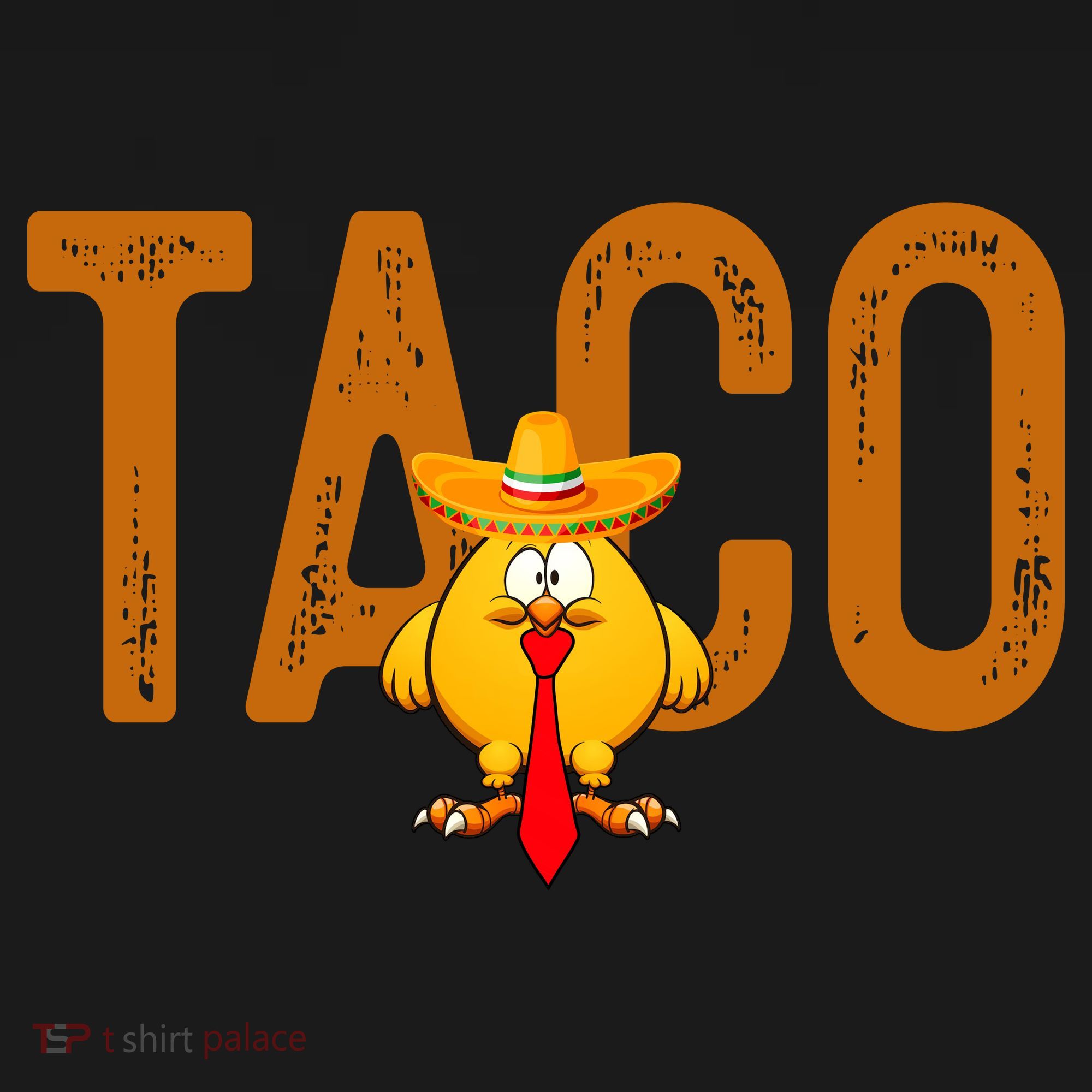 Taco Trump Always Chickens Out Funny Trendy Backpack