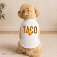 Taco Trump Always Chickens Out Funny Trendy Doggie Tank thumb 2