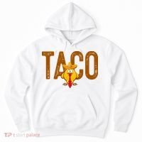 Taco Trump Always Chickens Out Funny Trendy Hoodie thumb 0