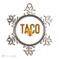 Taco Trump Always Chickens Out Funny Trendy Ornament thumb 0
