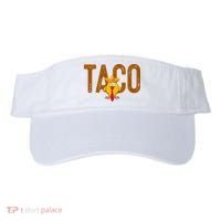 Taco Trump Always Chickens Out Funny Trendy Visor thumb 0