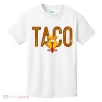 Taco Trump Always Chickens Out Funny Trendy Kids T-Shirt thumb 0