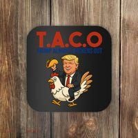 Taco Trump Always Chickens Out Riding A Chicken Coaster thumb 0