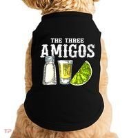 The Three Amigos Lime Salt Tequila Funny Cinco De Mayo Gifts Doggie Tank thumb 0