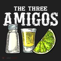 The Three Amigos Lime Salt Tequila Funny Cinco De Mayo Gifts Beanie thumb 2