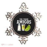 The Three Amigos Lime Salt Tequila Funny Cinco De Mayo Gifts Ornament thumb 0