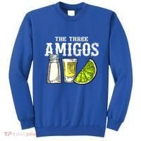 The Three Amigos Lime Salt Tequila Funny Cinco De Mayo Gifts Sweatshirt thumb 0