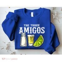 The Three Amigos Lime Salt Tequila Funny Cinco De Mayo Gifts Sweatshirt thumb 2