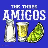 The Three Amigos Lime Salt Tequila Funny Cinco De Mayo Gifts Mousepad thumb 1