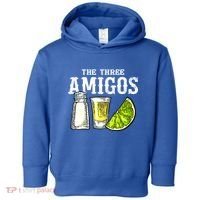 The Three Amigos Lime Salt Tequila Funny Cinco De Mayo Gifts Toddler Hoodie thumb 0