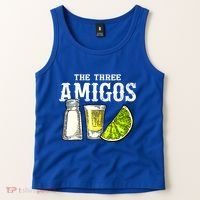 The Three Amigos Lime Salt Tequila Funny Cinco De Mayo Gifts Tank Top thumb 2