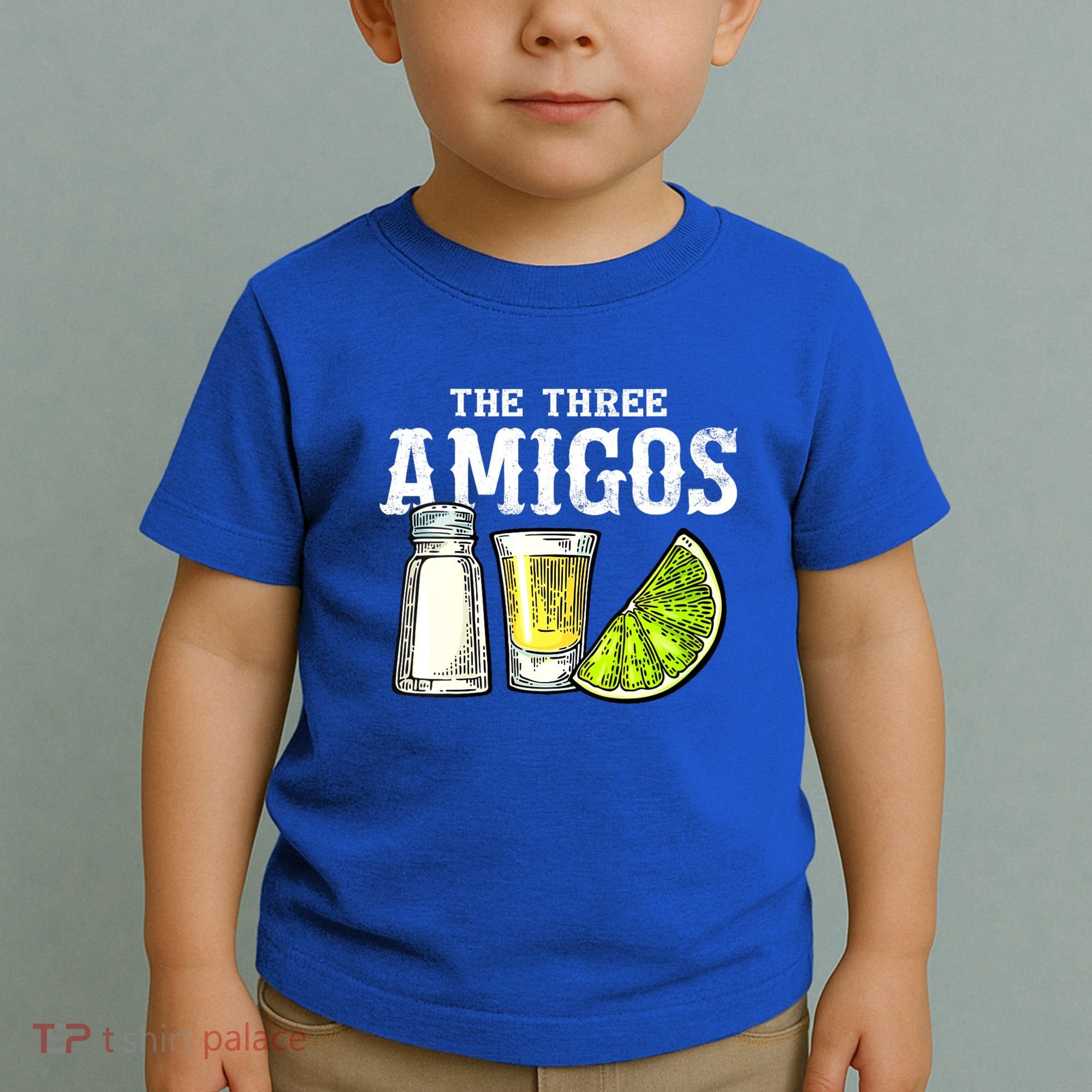 The Three Amigos Lime Salt Tequila Funny Cinco De Mayo Gifts Toddler T-Shirt
