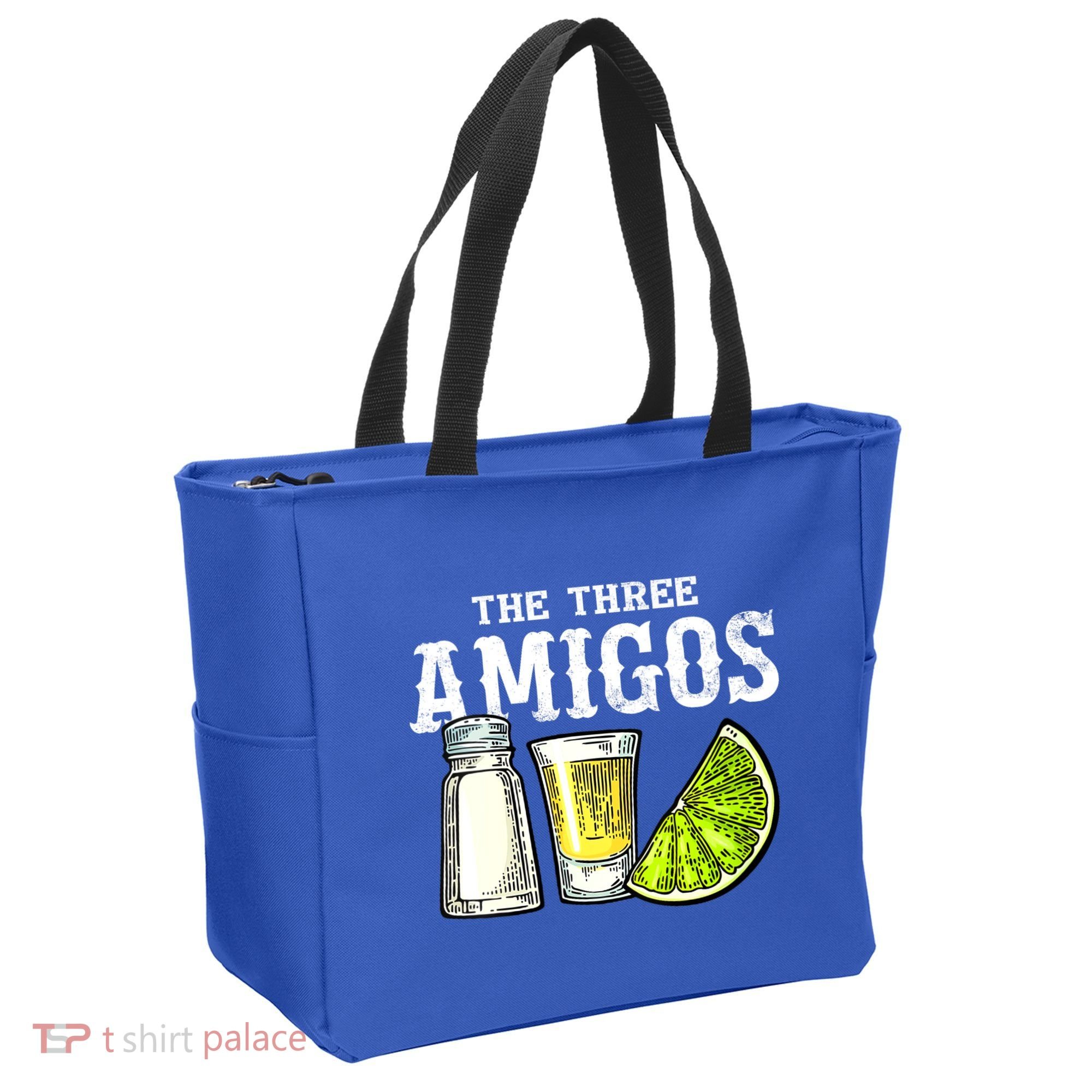 The Three Amigos Lime Salt Tequila Funny Cinco De Mayo Gifts Tote Bag