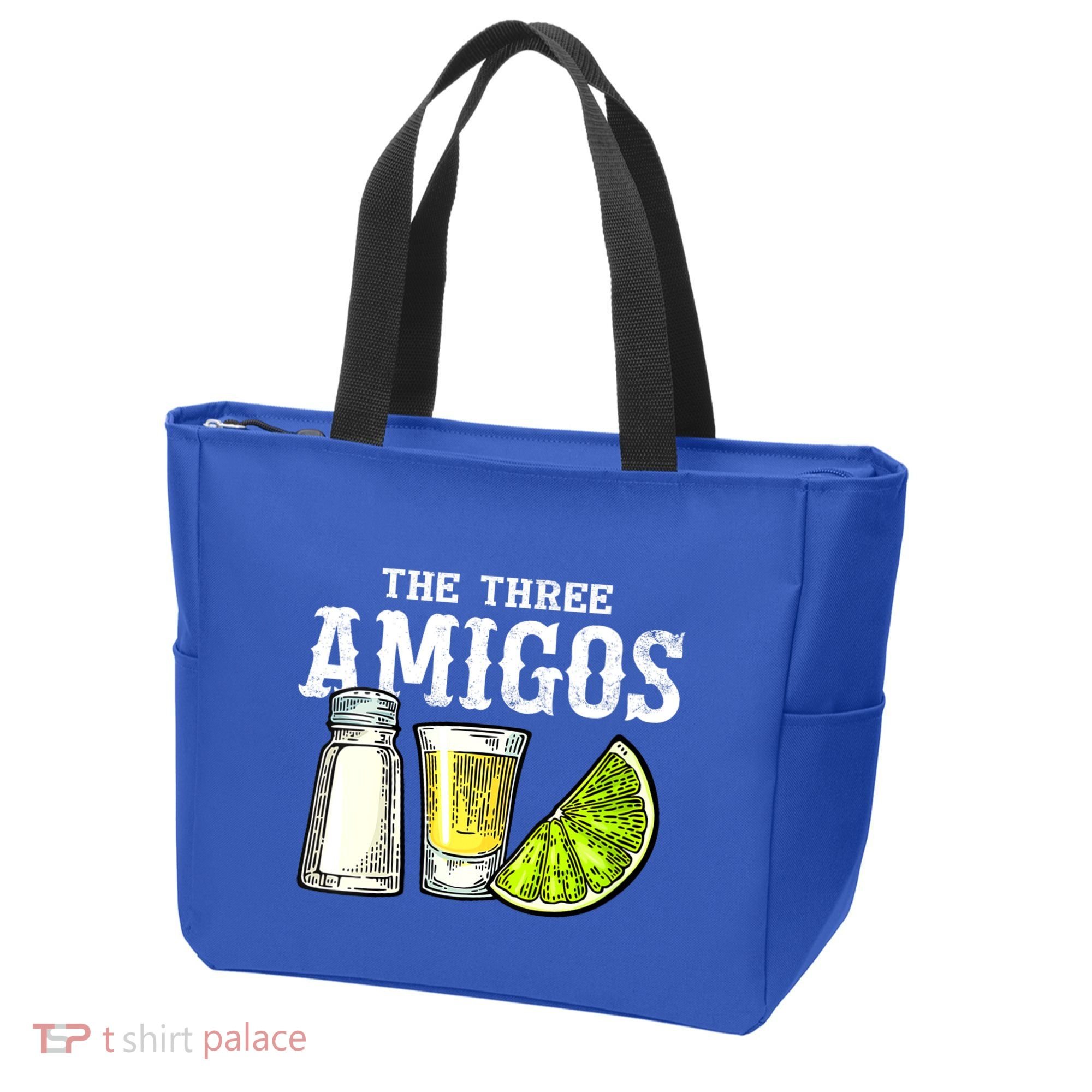 The Three Amigos Lime Salt Tequila Funny Cinco De Mayo Gifts Tote Bag