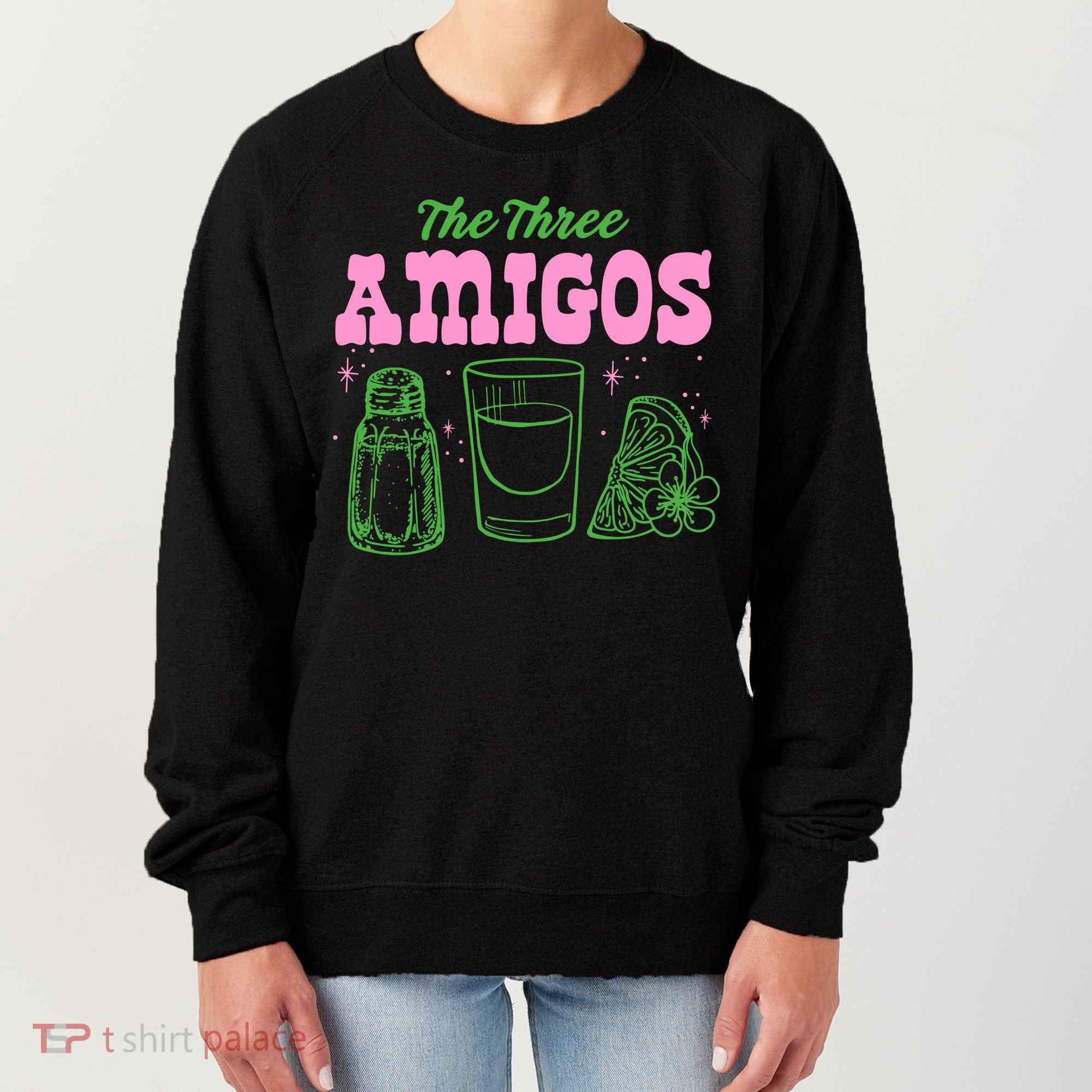 The Three Amigos Margarita Cocktail Women's Sweatshirt