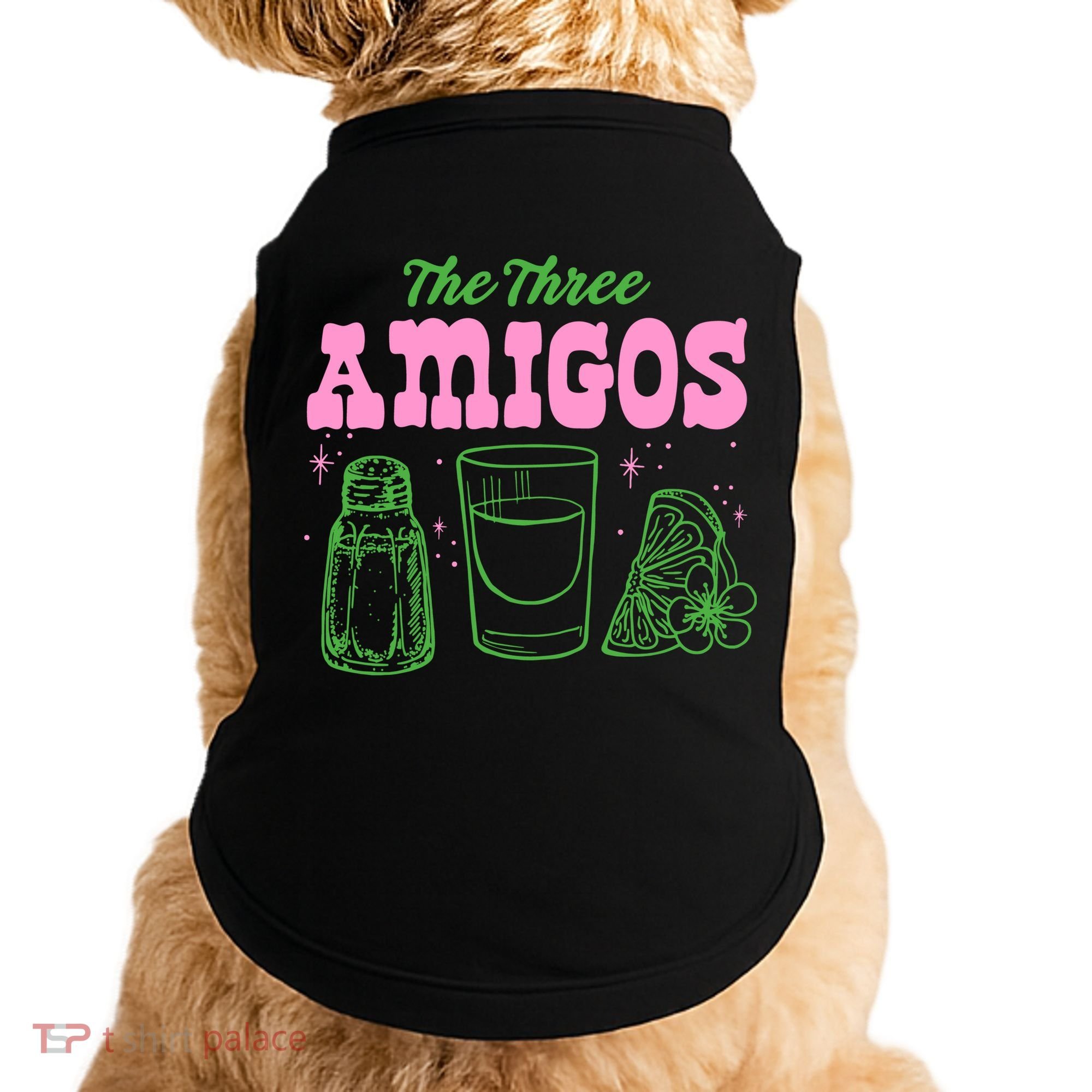 The Three Amigos Margarita Cocktail Doggie Tank