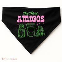 The Three Amigos Margarita Cocktail USA-Made Doggie Bandana thumb 0