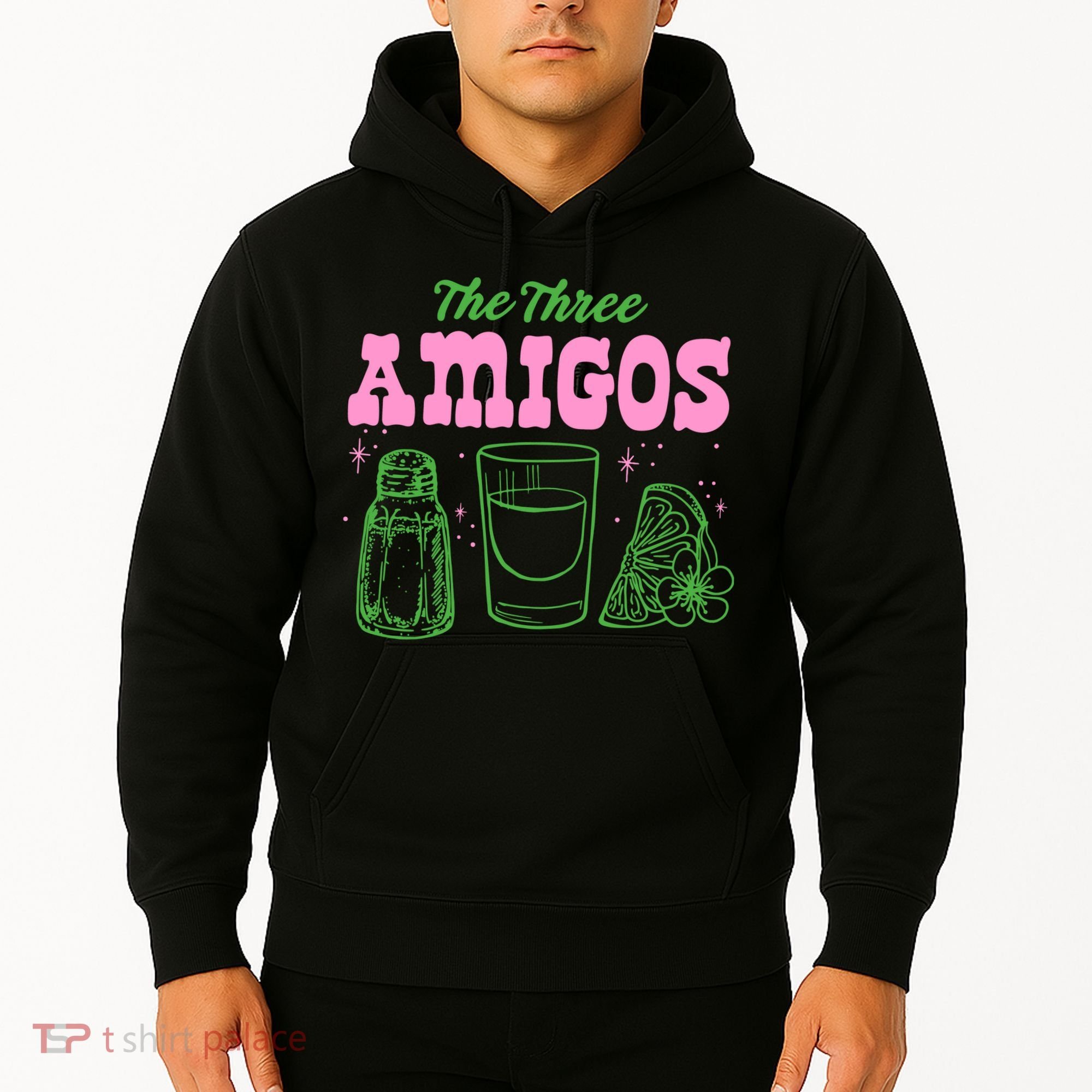 The Three Amigos Margarita Cocktail Hoodie