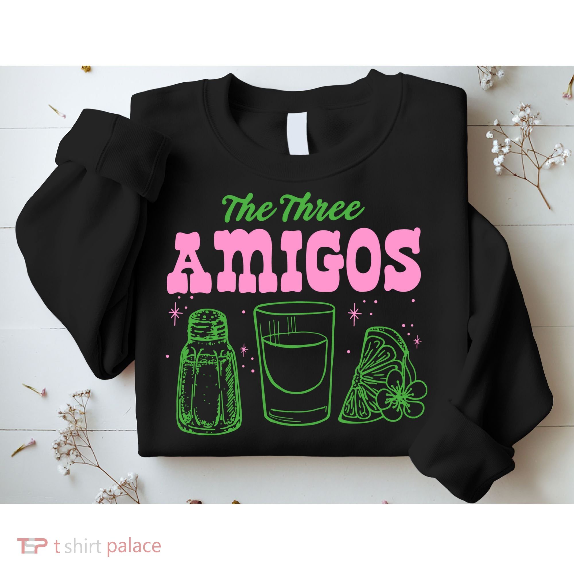 The Three Amigos Margarita Cocktail Sweatshirt
