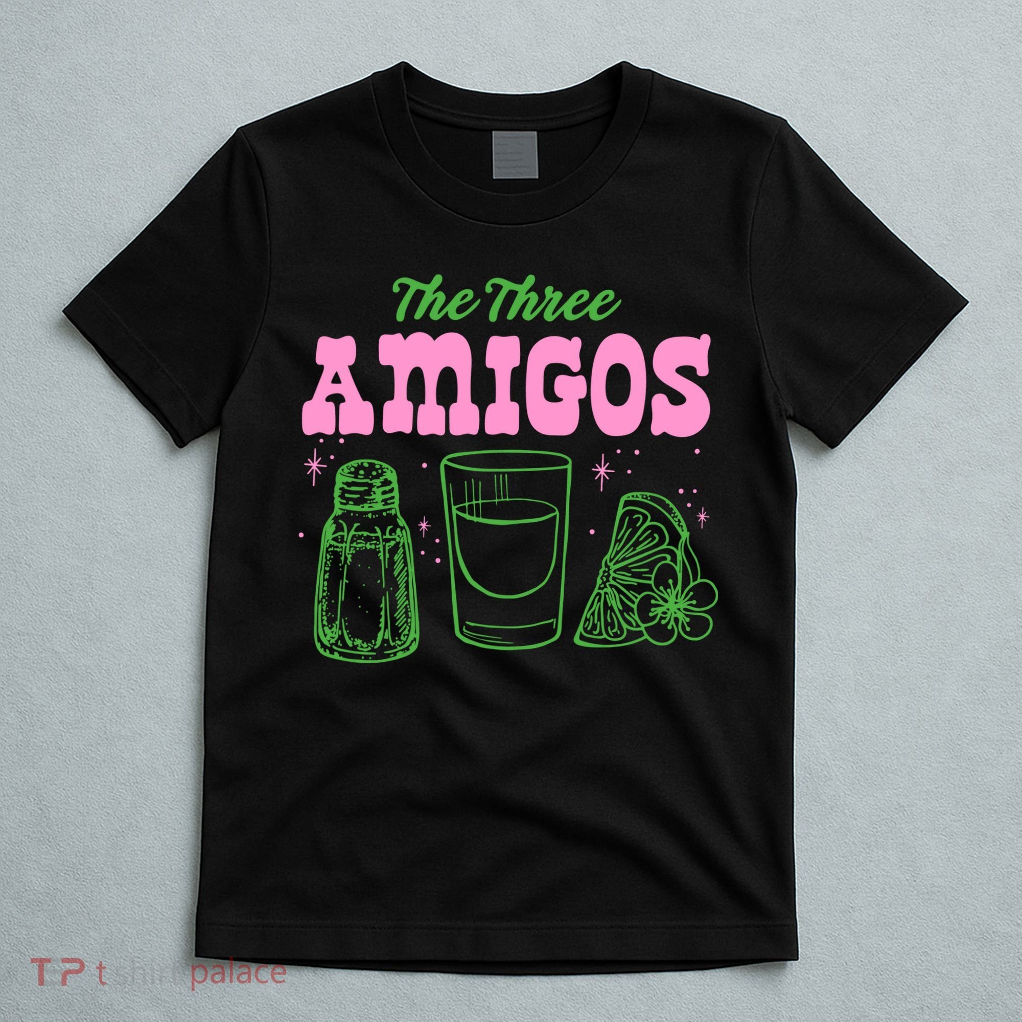 The Three Amigos Margarita Cocktail T-Shirt