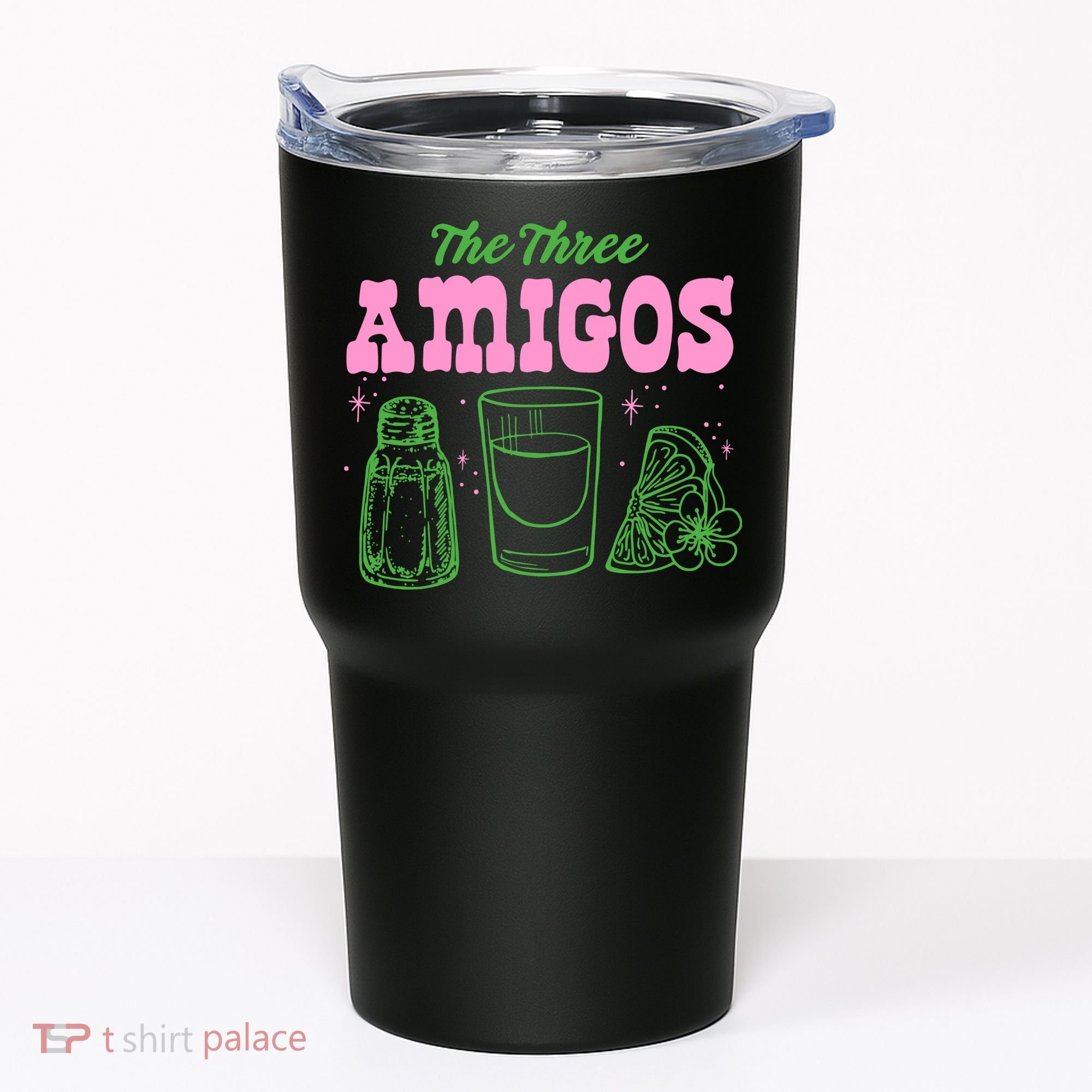 The Three Amigos Margarita Cocktail Tumbler