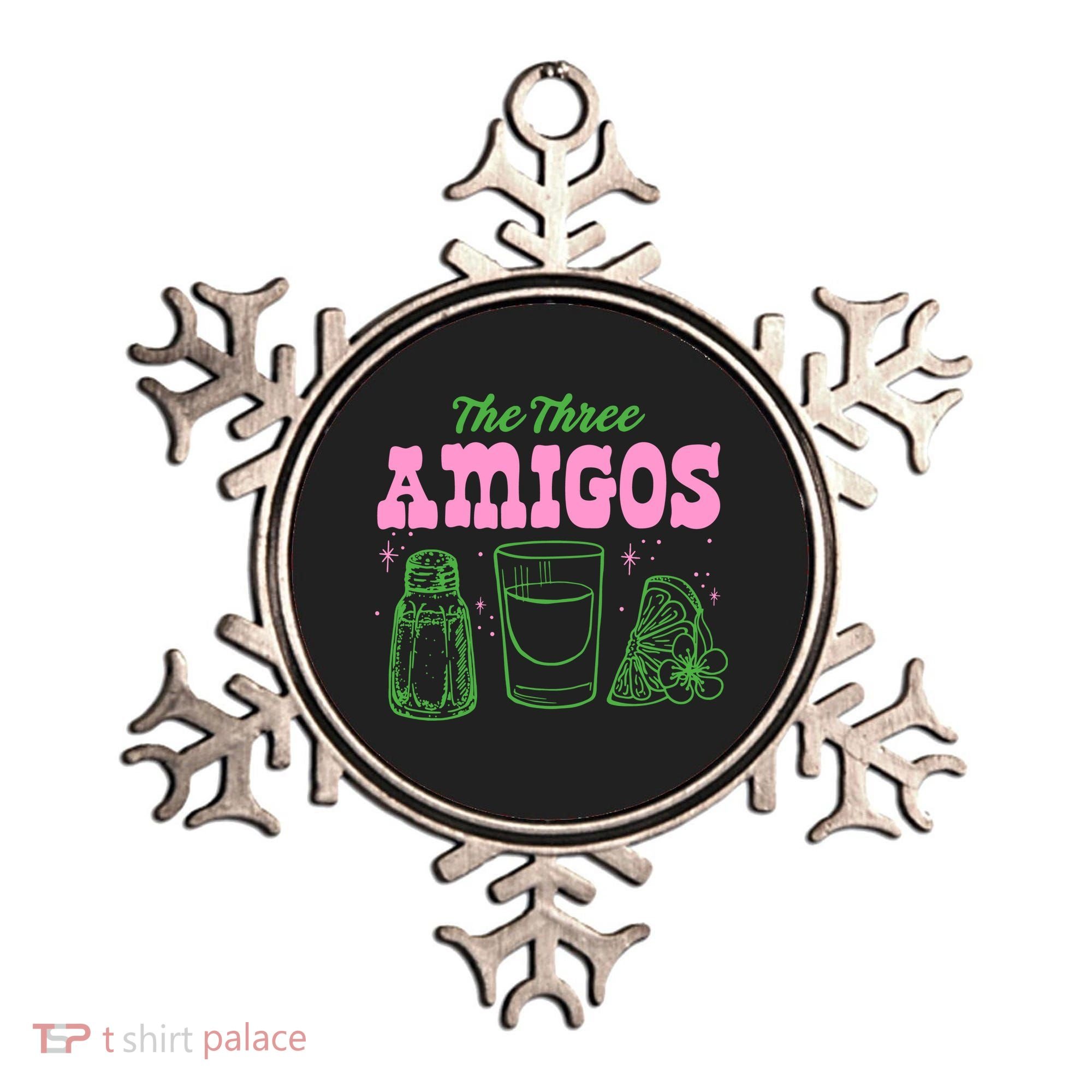 The Three Amigos Margarita Cocktail Ornament