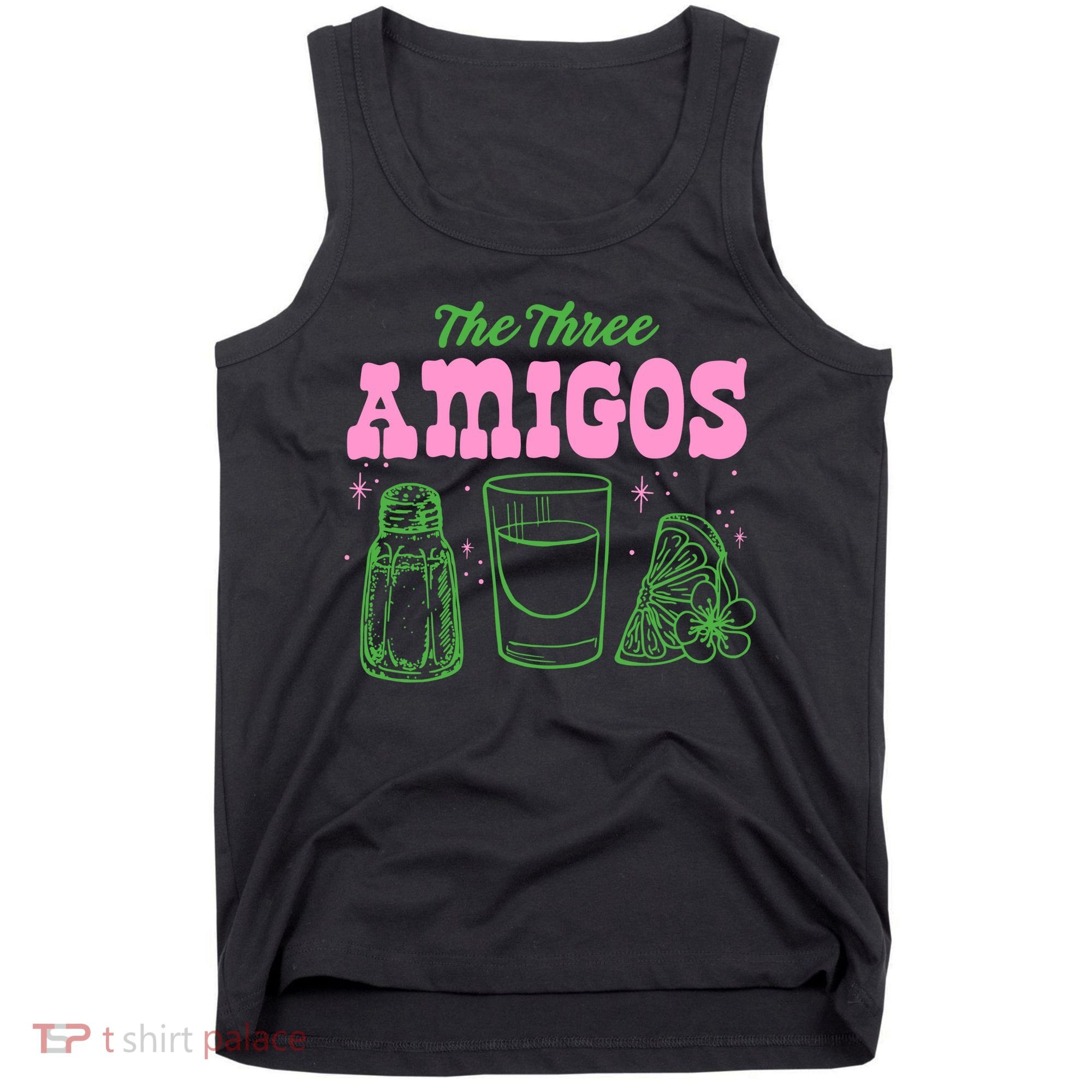 The Three Amigos Margarita Cocktail Tank Top