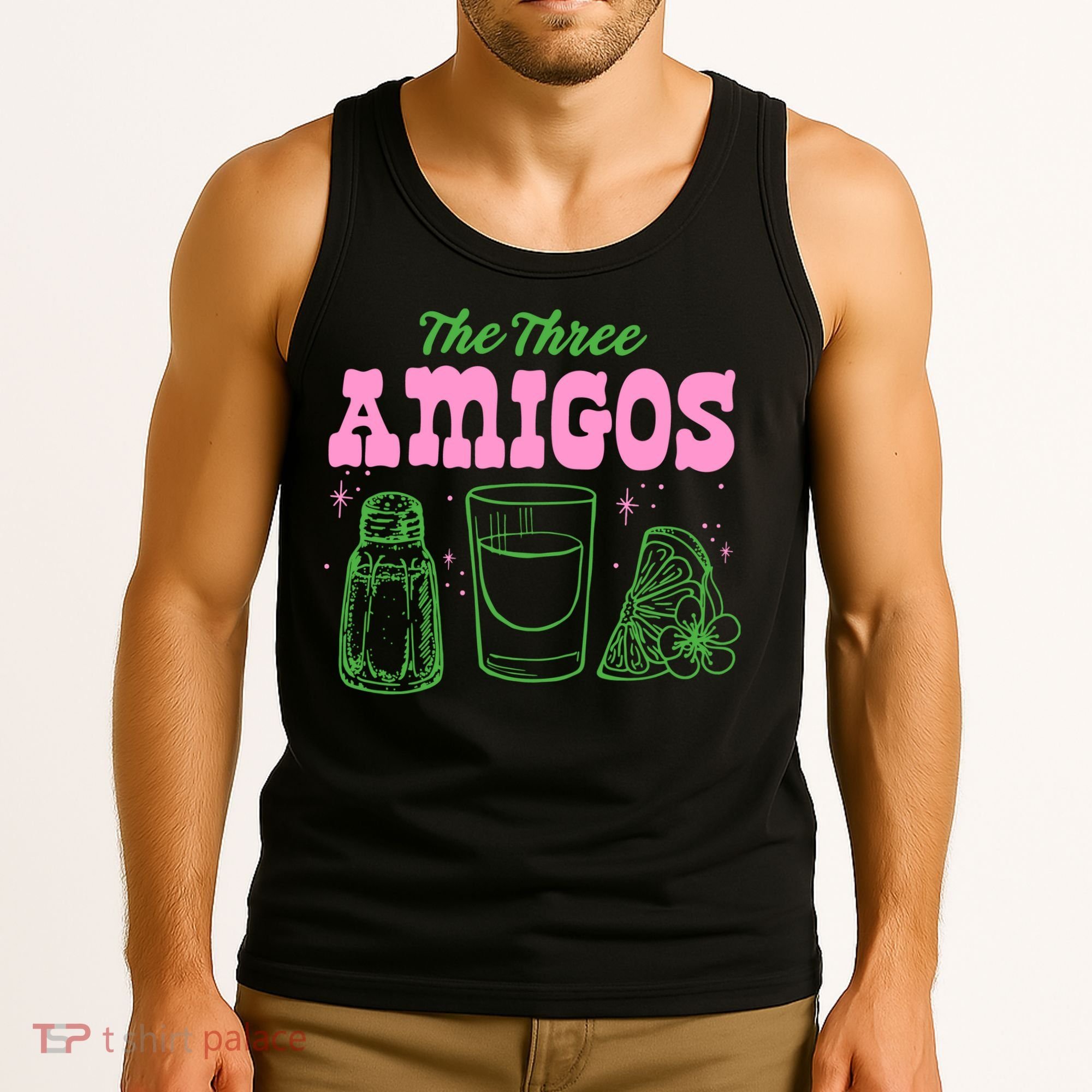 The Three Amigos Margarita Cocktail Tank Top