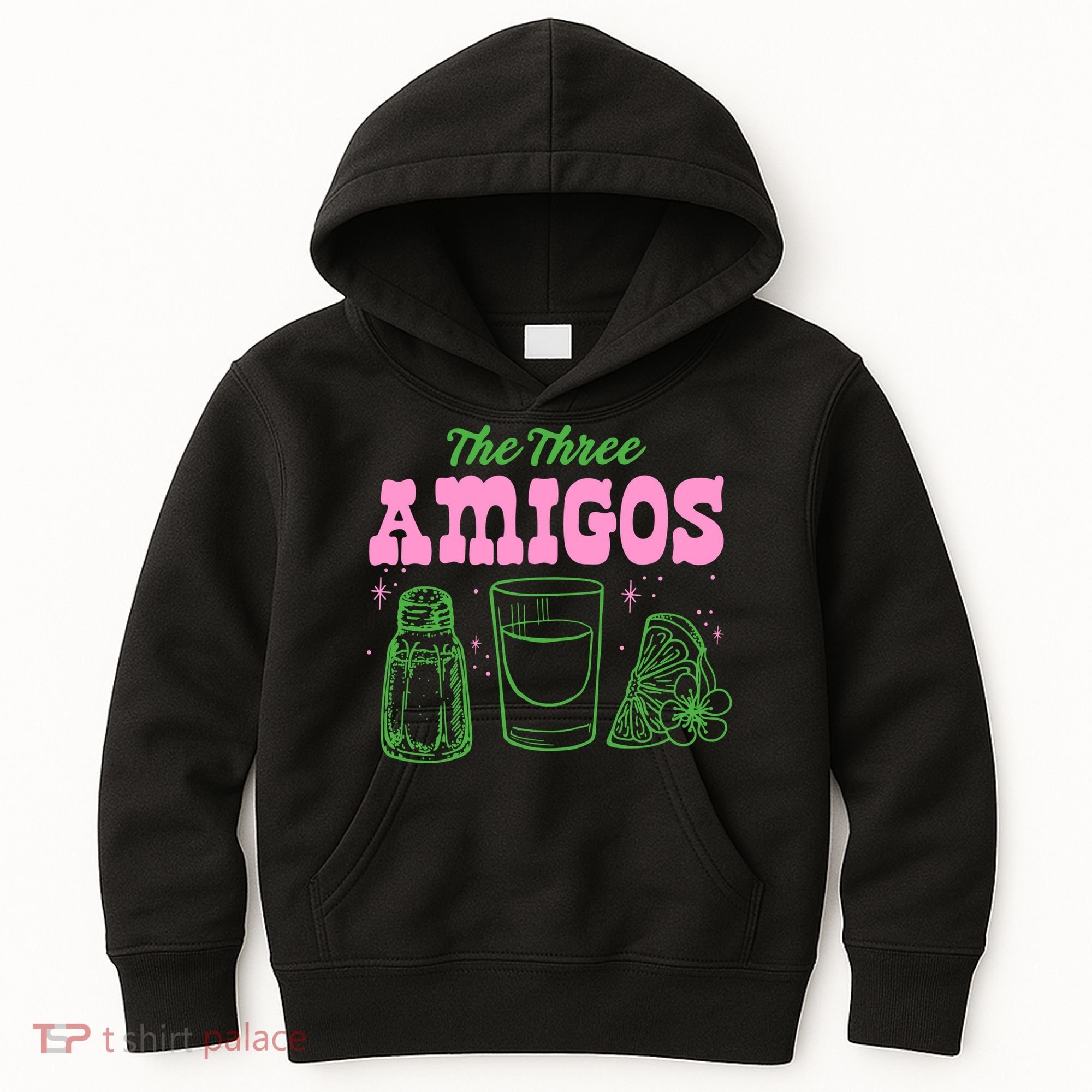 The Three Amigos Margarita Cocktail Kids Hoodie