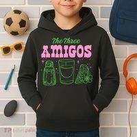 The Three Amigos Margarita Cocktail Kids Hoodie thumb 2