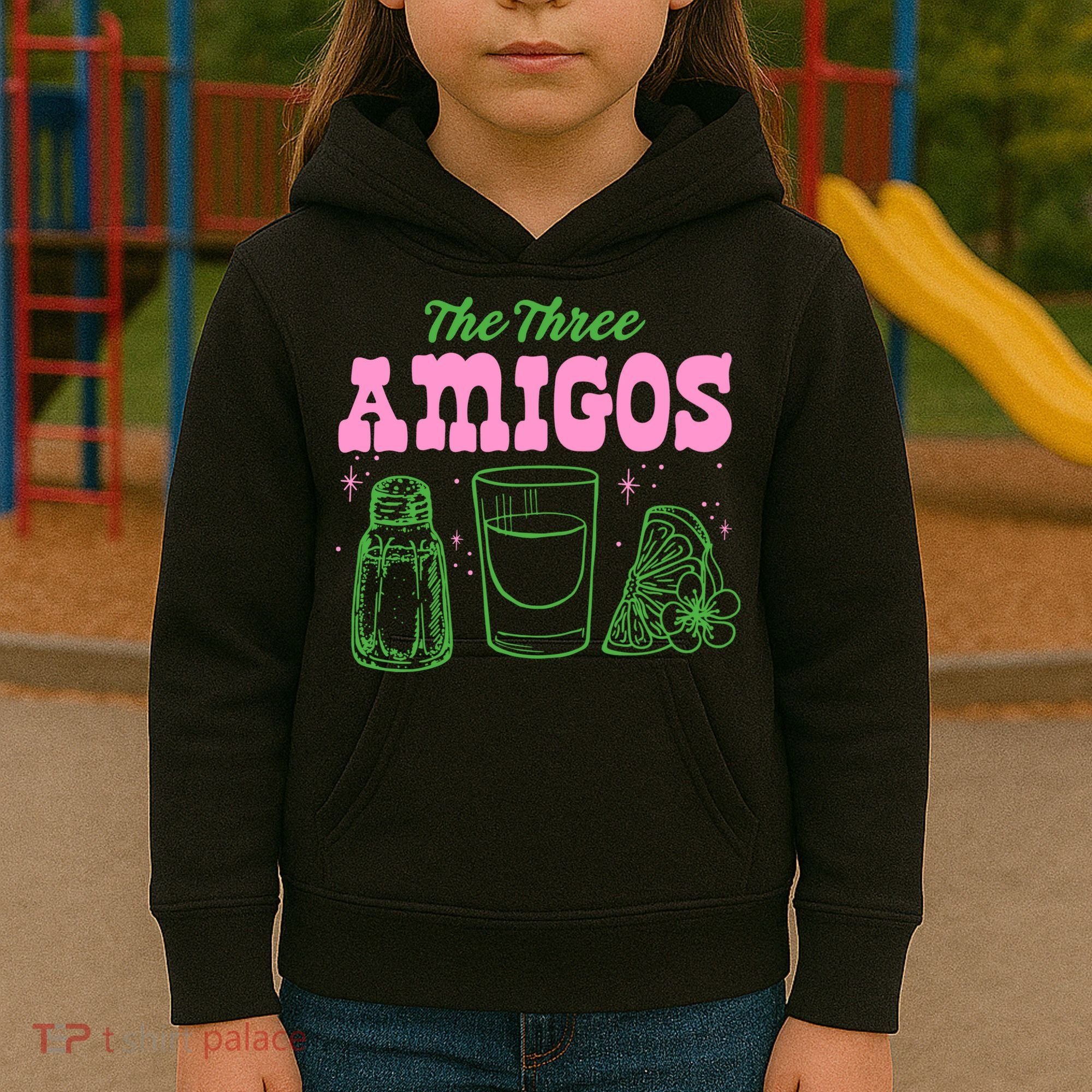 The Three Amigos Margarita Cocktail Kids Hoodie